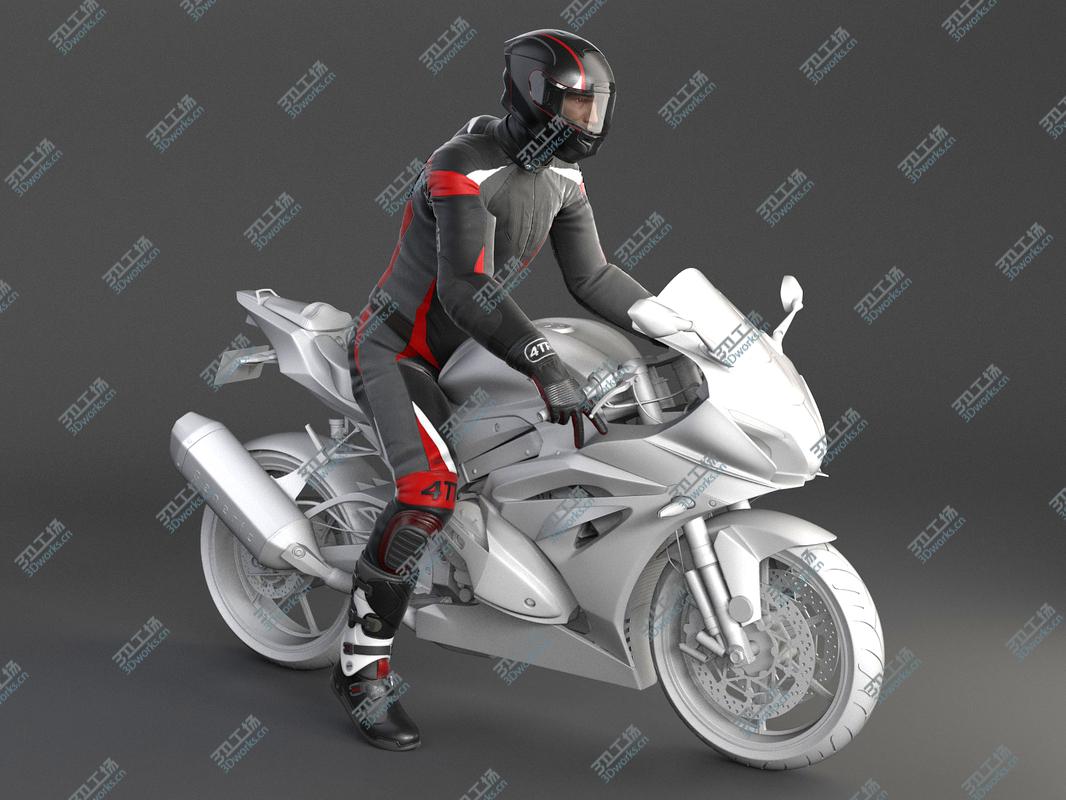 images/goods_img/202105072/Biker Sport motorcycle rider 3D model/4.jpg